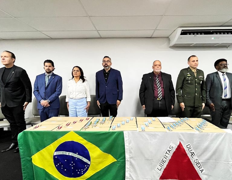 Parceria com Associação Brasileira de Forças Internacionais da ONU, em premiação a destaques de MG
