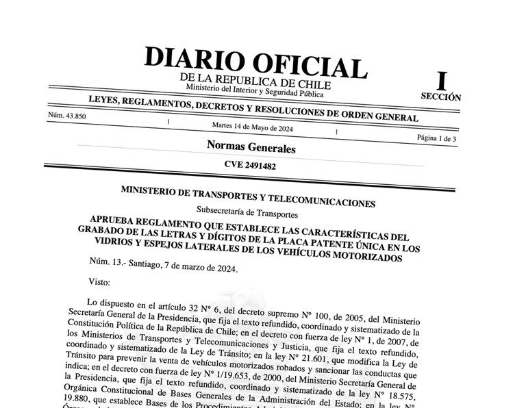 Ley 21601 - Diario Oficial