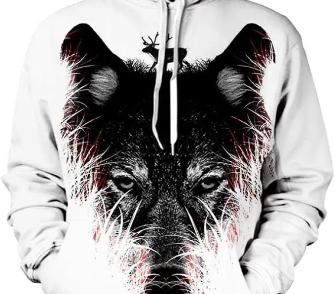 πόλαρ φούτερ με ψηφιακή εκτύπωση