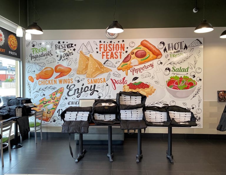 hot lunch catering business