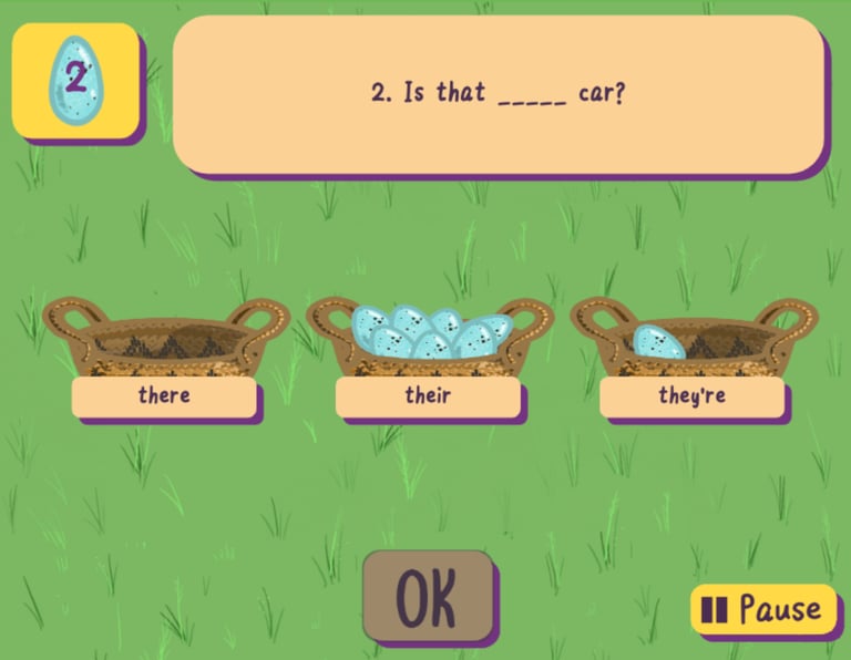 egg game scre
