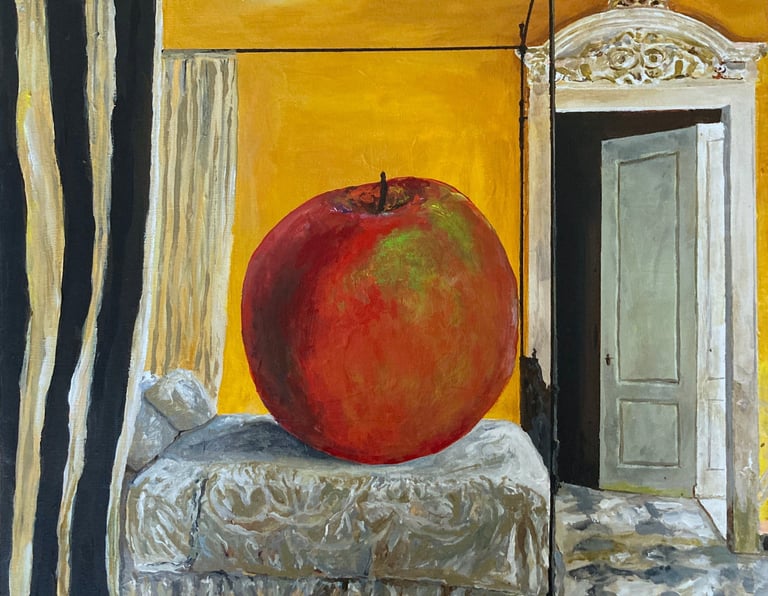 Interior painting by Wojnowski