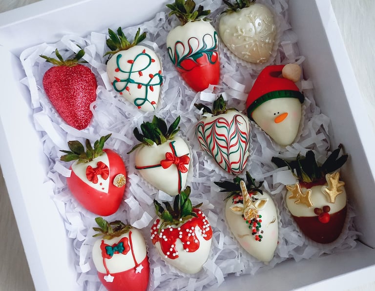 fresas navideñas Pereira