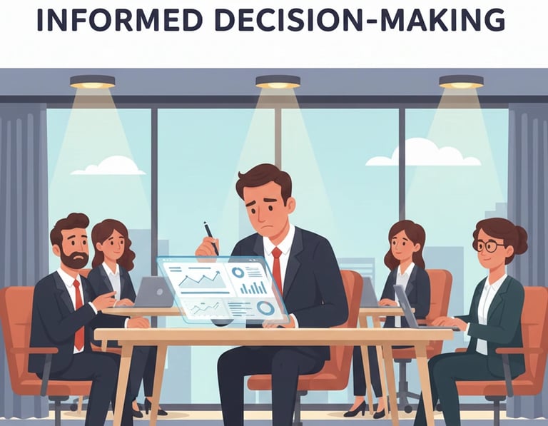 Investor evaluating startup metrics for decision quality rather than surface performance.