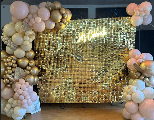 Sequin Wall for birthdays