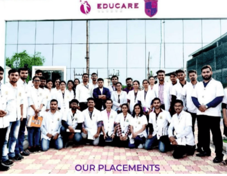 a group of people standing in front of a building