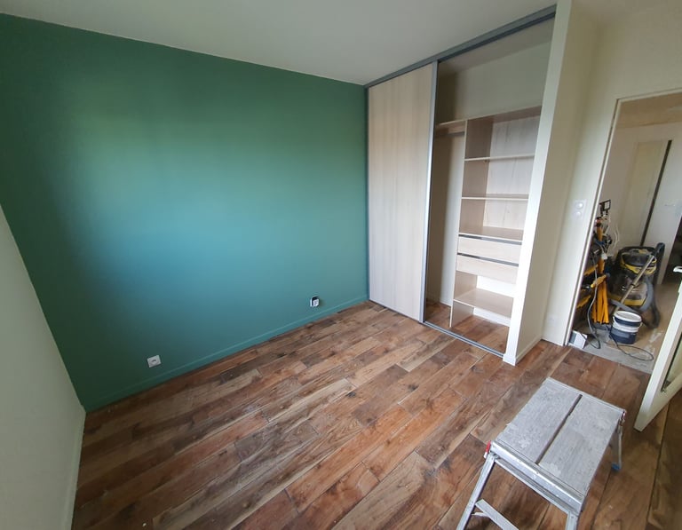 chambre rénovée