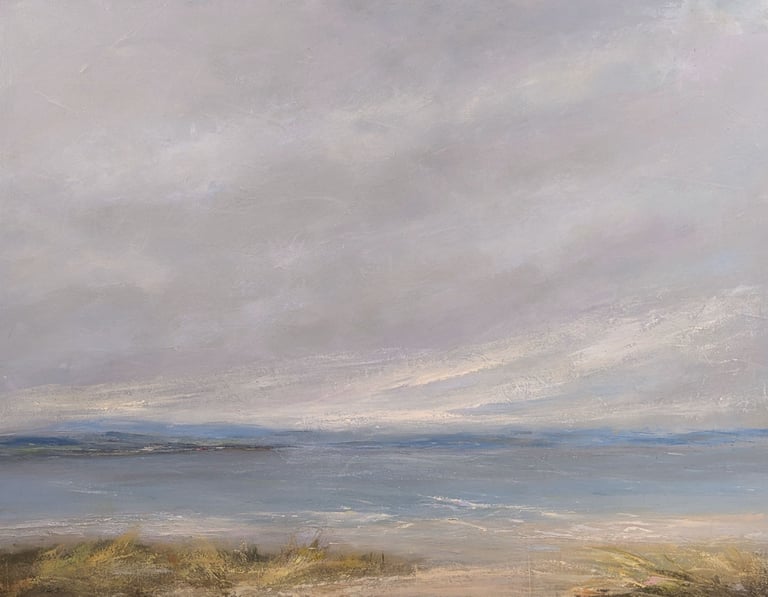 Beyond the Dunes - Painting by Mary Kersell