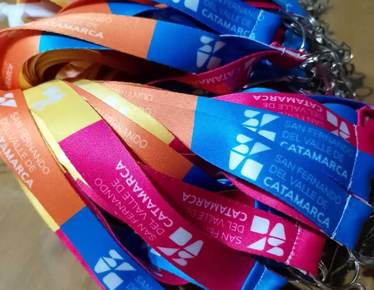 Cintas llaveros para identificar y promocionar tu empresa