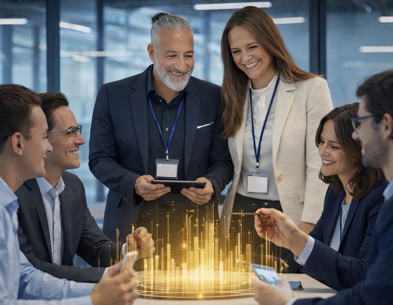 Ad Interim Manager im Team Meeting