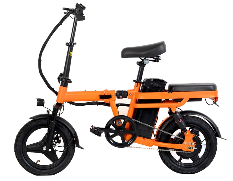 a electric bike with a seat and a seat