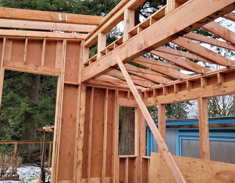 Art studio home addition