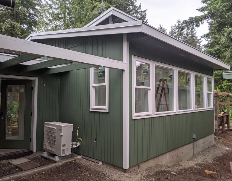 Art studio home addition