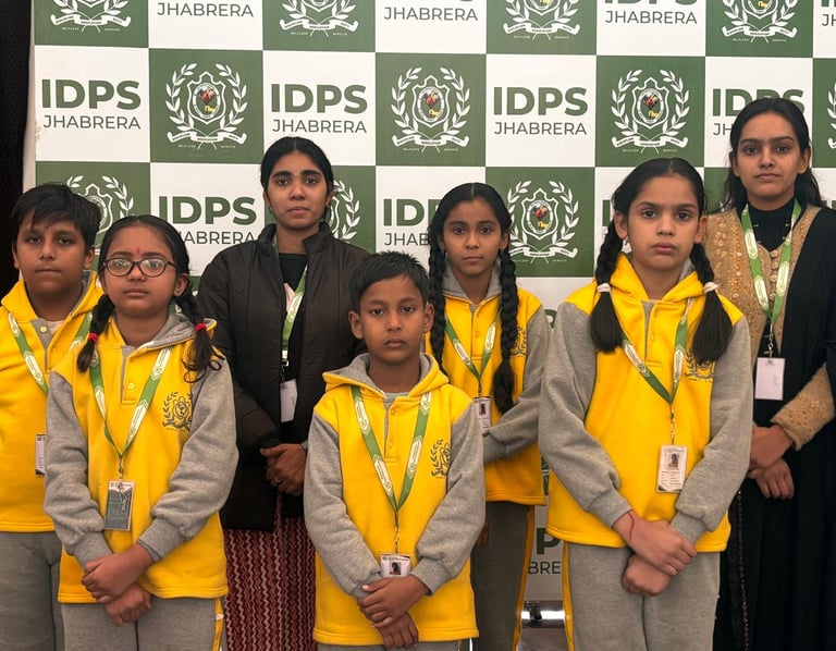 International Delhi Public School Jhabrera Class 4th & 5th Batch 2025-2026
