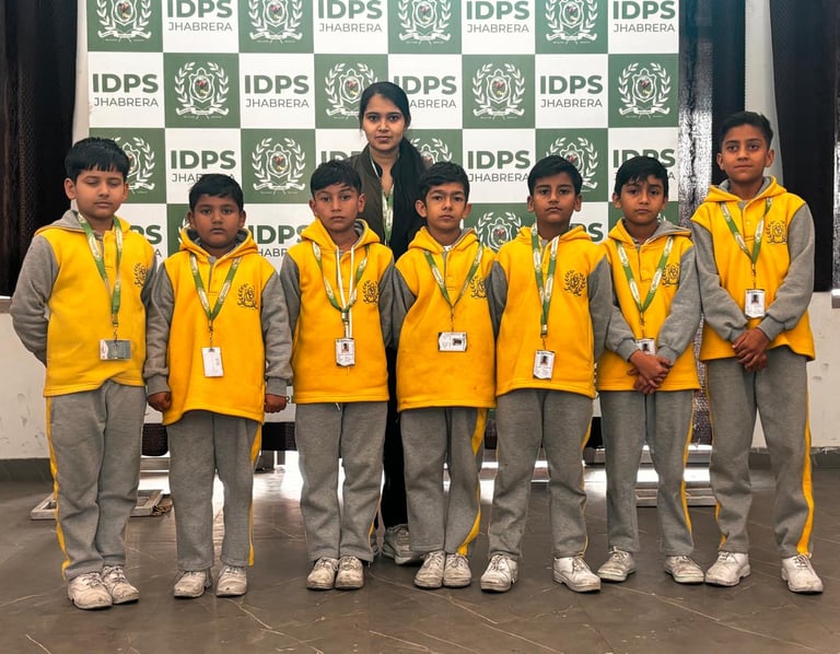 International Delhi Public School Jhabrera 2nd Class Batch 2025-2026
