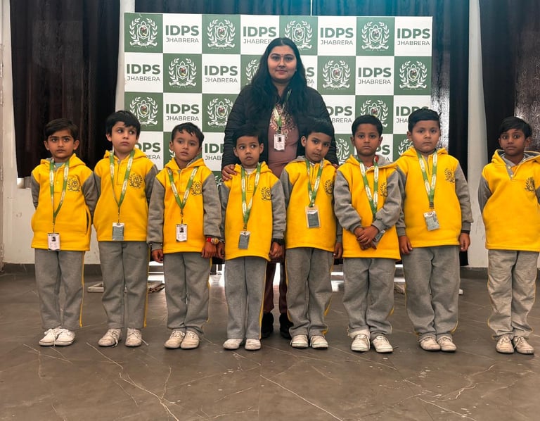 International Delhi Public School Jhabrera LKG Batch 2025-2026