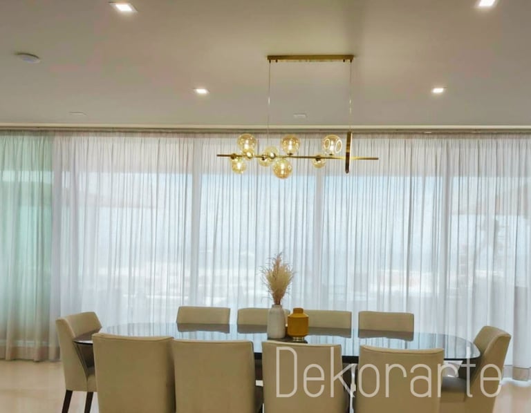 cortina plisada para proyectos residenciales