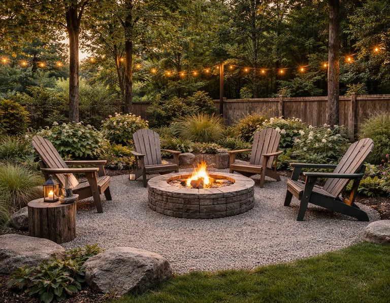 beautiful backyard paradise with fire pit airbnb rental