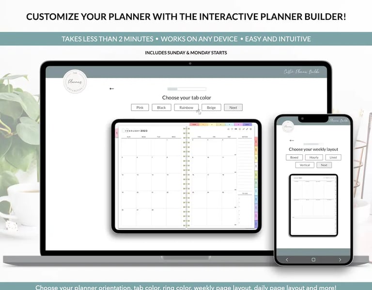 Digital Planner, Goodnotes Planner, iPad Planner, Notability Planner,Dated Digital Planner,2024 2025