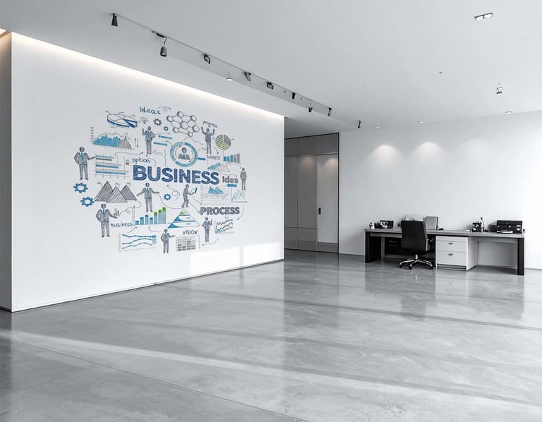 Office Space Wall Print