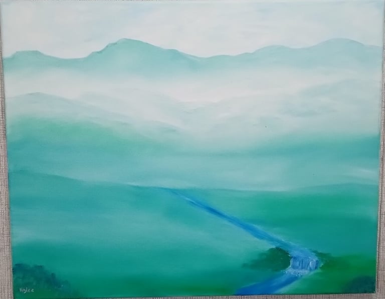 Mizzle (painting) Kylee Nicole Smith