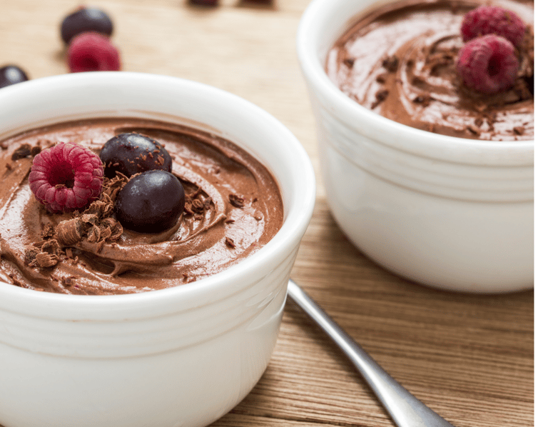Keto Chocolate Avocado Mousse