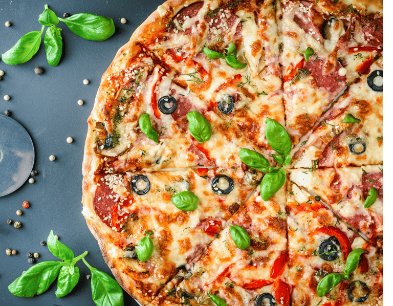 Keto Cauliflower Crust Pizza