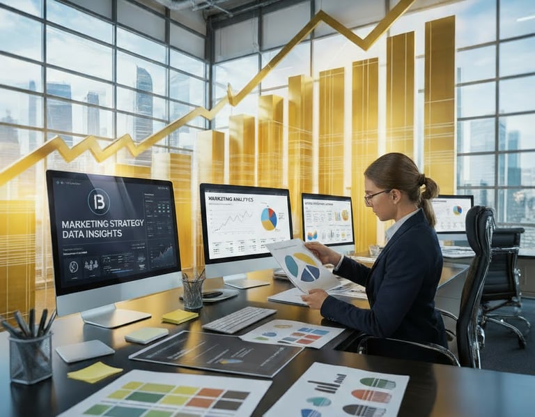 Ad Interim Manager entwickelt neue Marke und Marketingstrategie und nutzt dazu datenbasierte Infos.