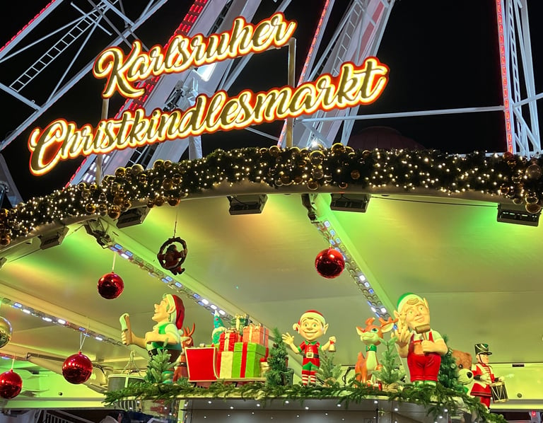 Elves band at the Karlsruhe markets