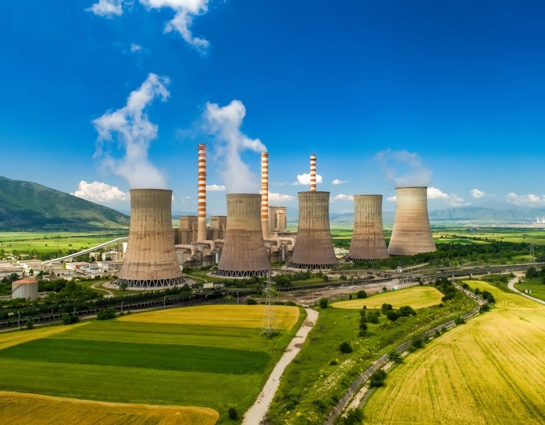 Nuclear energy graphic
