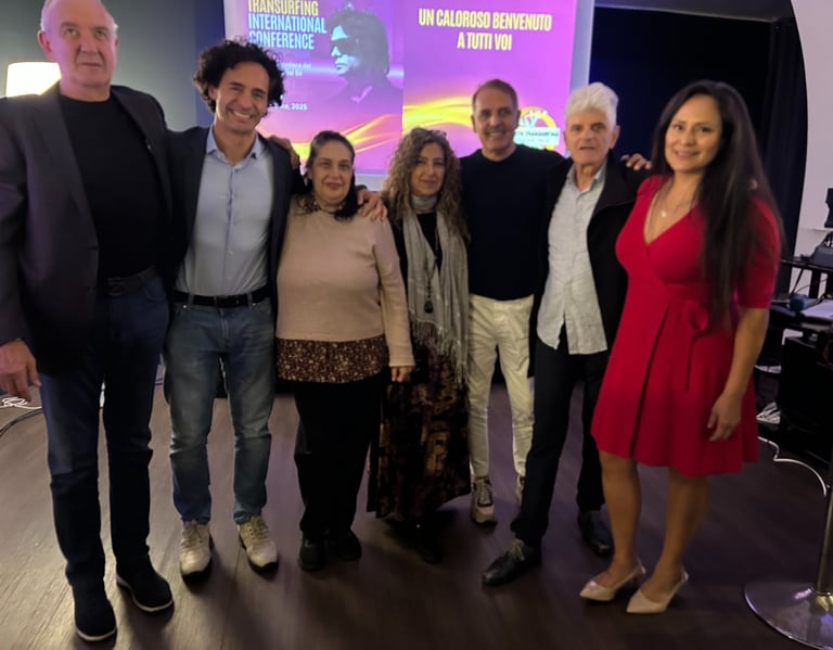 Reality Transurfing coaches at the International conference in Bologna, Italy on October 26, 2025