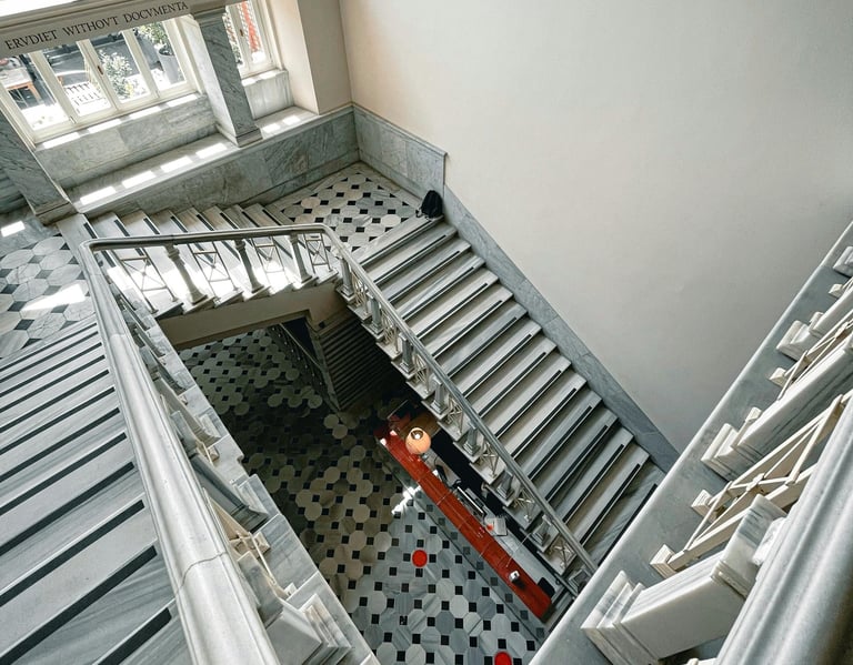 cage d'escalier