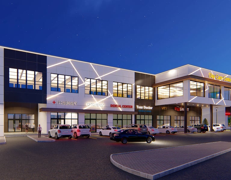 Lucasville Commercial building plan under Plexus Development Group