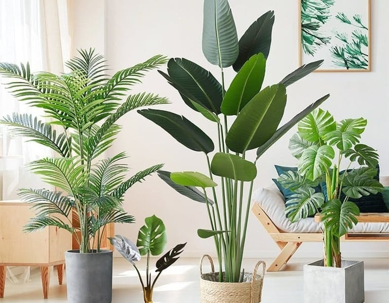plantes artificielles réalistes