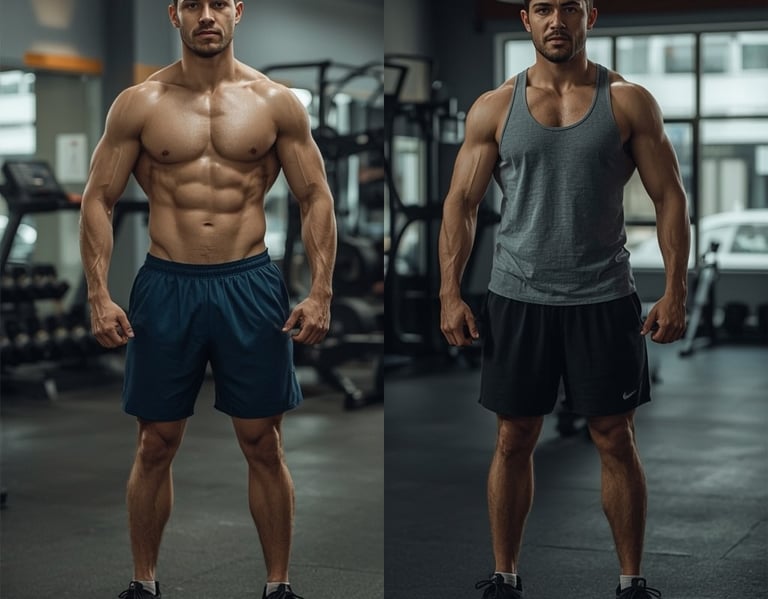 Comparação entre consultoria fitness online e personal trainer presencial