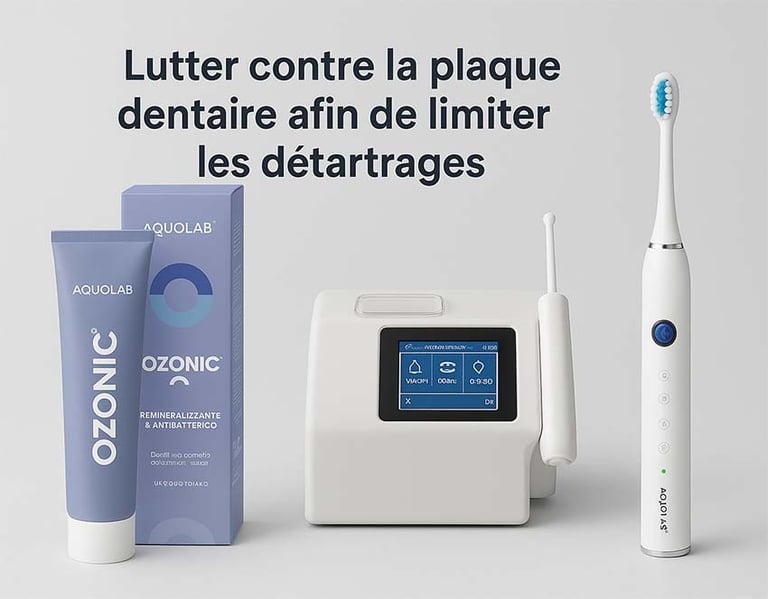 Lutter contre la plaque dentaire afin de limiter les détartrages hygiene-precision.com