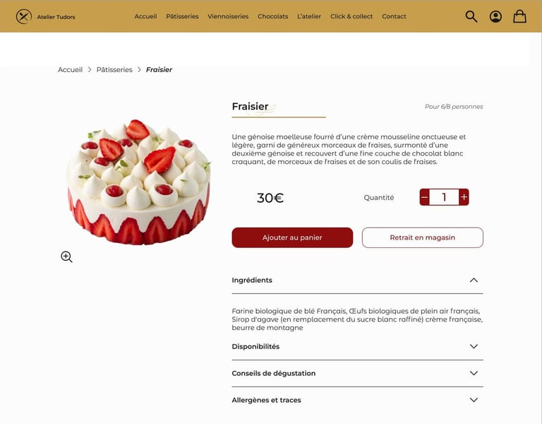 Atelier Tudors - Fiche produit