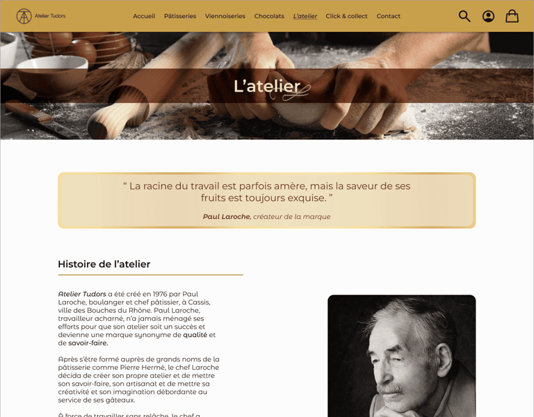 Atelier Tudors - Page Atelier 