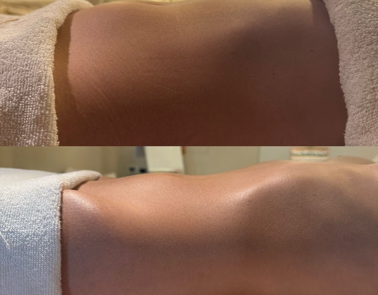 a woman's buttocks and buttocks of a man's buttocks