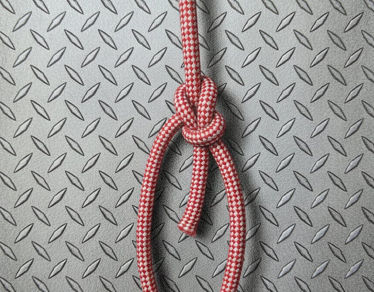 Bowline Knot is marine-grade rope