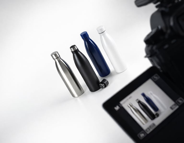 fotografia profissional de squeeze para e-commerce