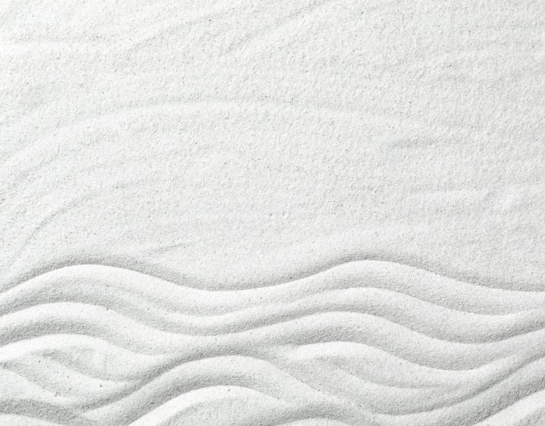 texture de sable blanc