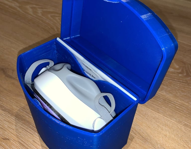 Storage container for Flo mask