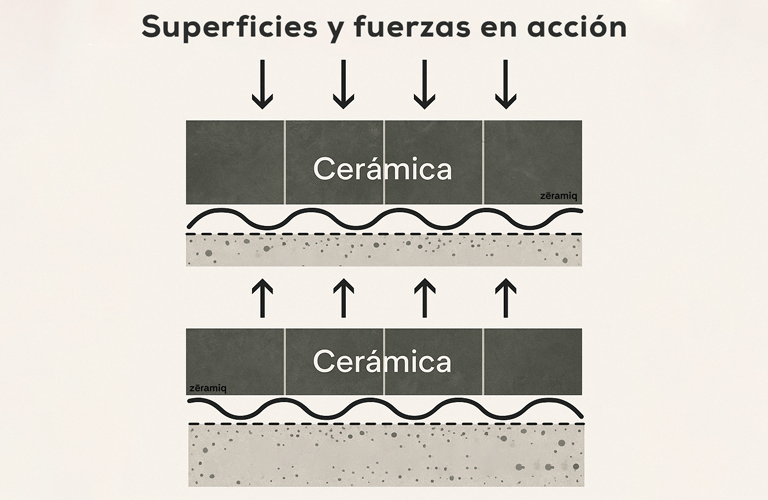 Explicación técnica del porqué no se debe instalar ceramica sobre ceramica