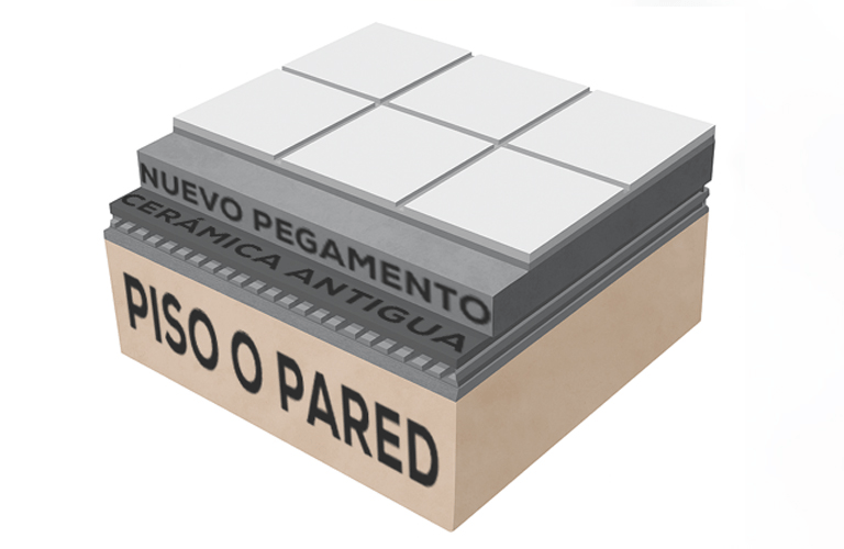 Explicación técnica de las superficies y porqué no se debe instalar ceramica sobre ceramica