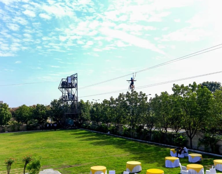 SAM Zip Line Sky 'Cycle