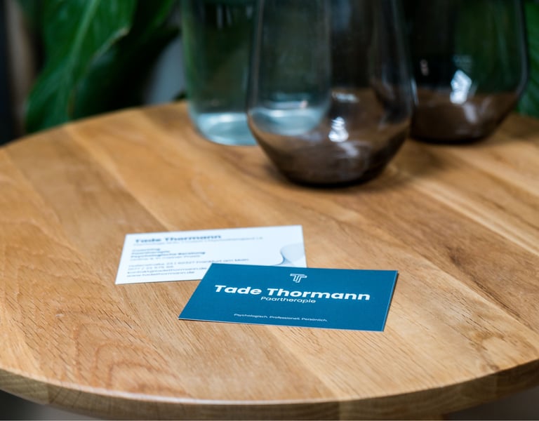 Visitenkarten Paartherapie Frankfurt