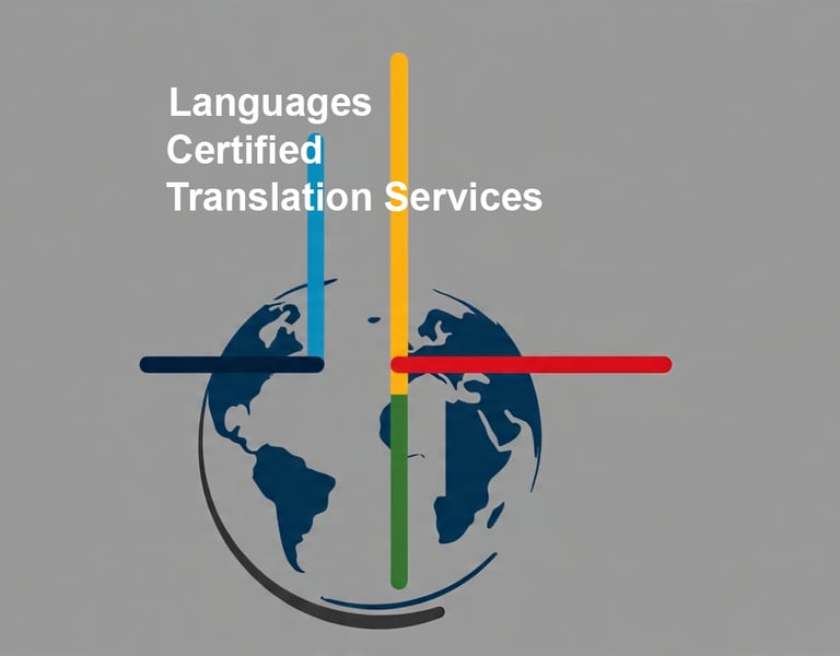 Languages Certified Translation Services page image