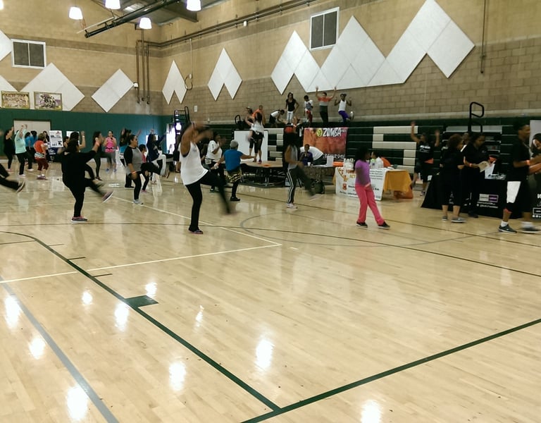 Enhancing Forward Action Inc. image of a group yoga