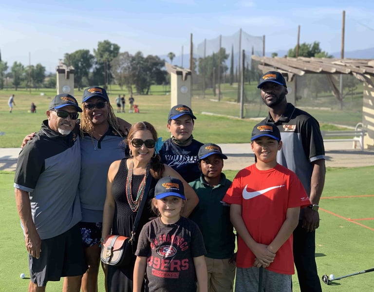 Enhancing Forward Action image of a group of winners